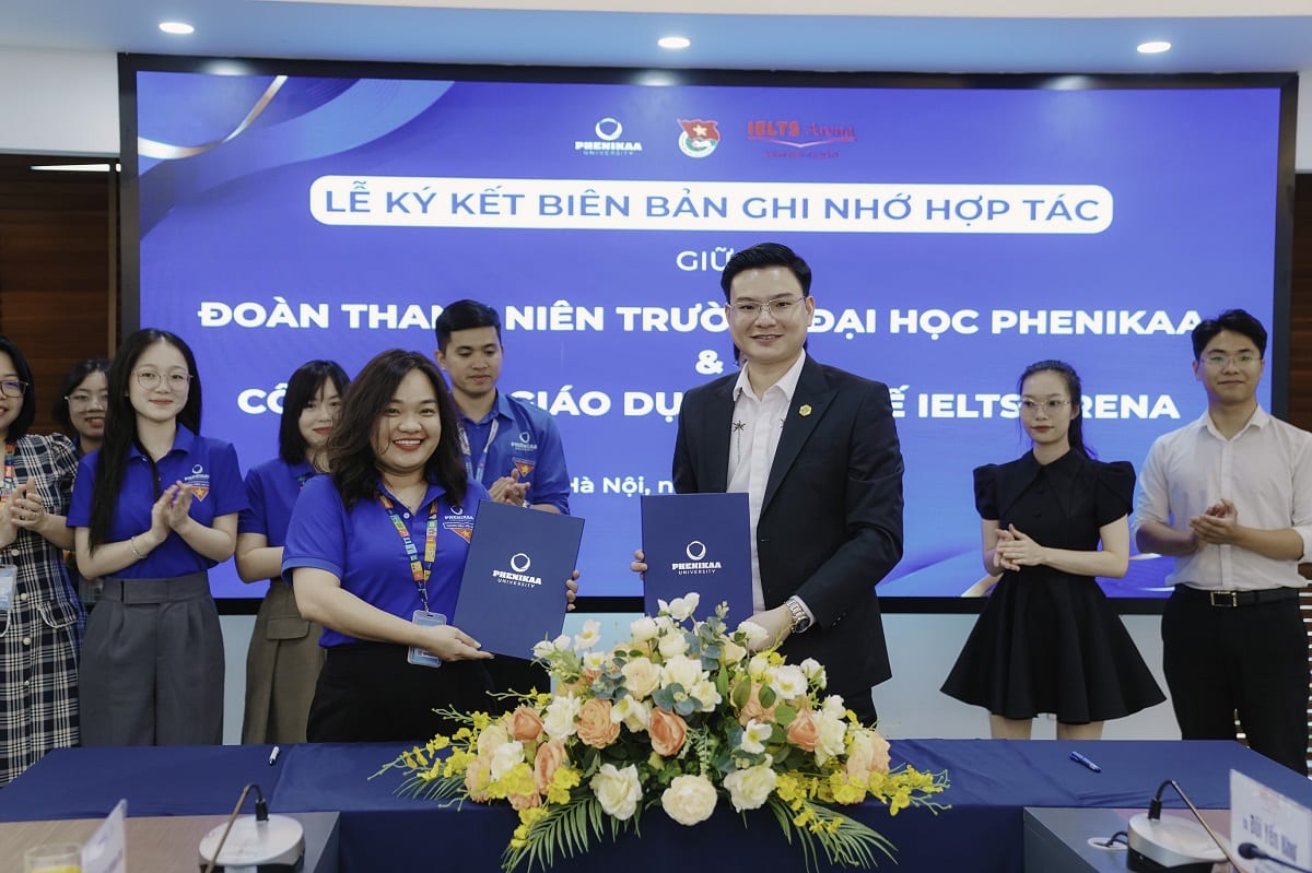IELTS Arena hợp tác cùng Đoàn Thanh niên Đại Học Phenikaa: Mở rộng cơ hội học tập cho sinh viên