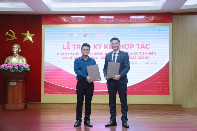 IELTS Arena hợp tác với trường Đại học Khoa học Tự nhiên