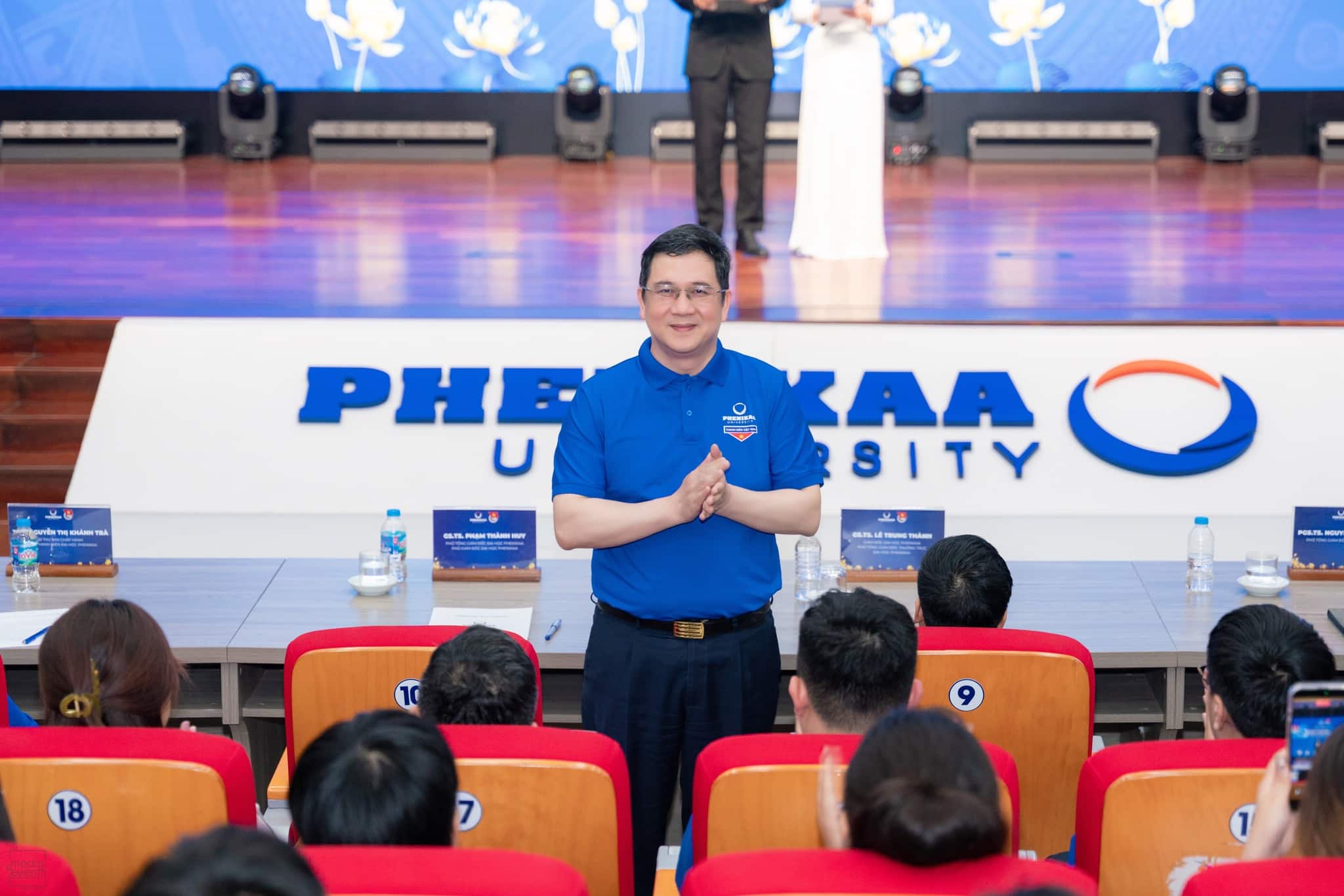GS.Tiến sĩ Phạm Thành Huy - Hiệu trưởng, Bí thư Đảng ủy Trường Đại học Phenikaa tham dự chương trình