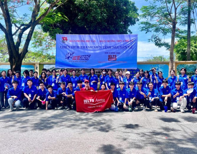IELTS ARENA ĐỒNG HÀNH TIẾP SỨC MÙA THI VÀO 10 CÙNG ĐOÀN TRƯỜNG CÁC TRƯỜNG THPT TẠI HÀ NAM